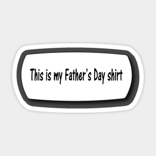 Father's Day Sticker